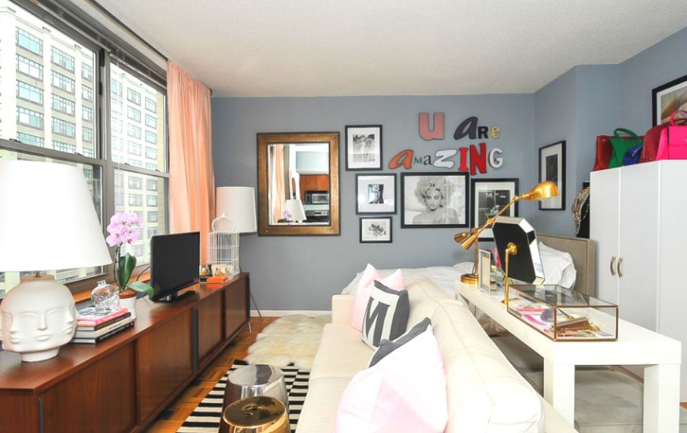 Charming 500 Sq Ft, New York Studio Apartment is BIG on Style & Function!
