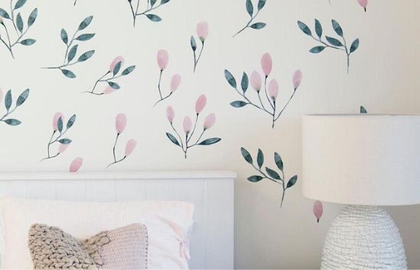 create an accent wall without paint