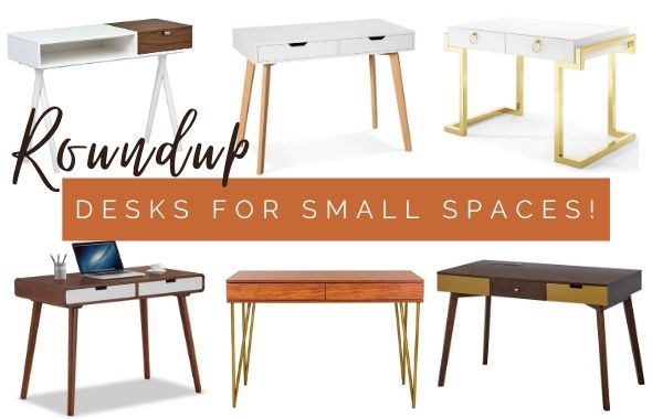 Work From Home: 24  Modern Desks, Perfect For Small Spaces!