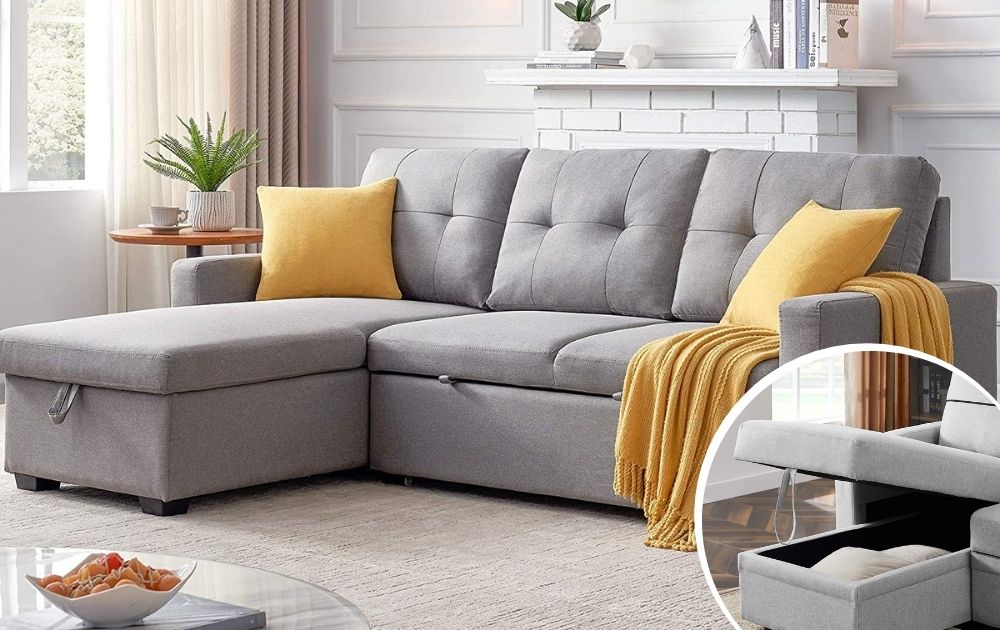 7 Perfect Sleeper Sectional Sofas For Small Spaces.