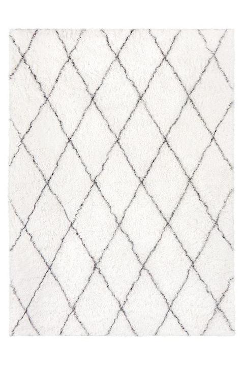 moroccan diamond washable rug