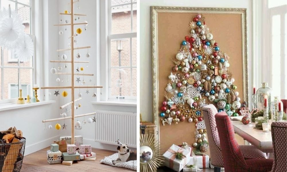 christmas tree alternatives for small spaces