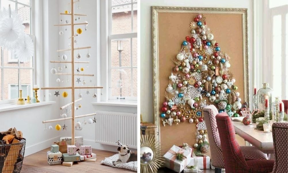 The Most Unique Christmas Tree Alternatives For Small Spaces!