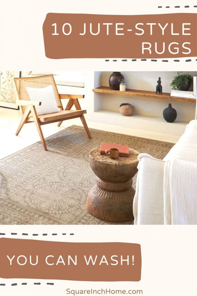 machine washable jute rugs ruggable