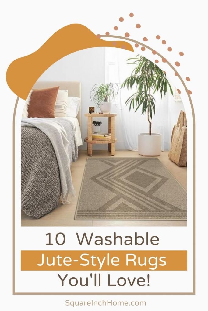 machine washable jute style rugs