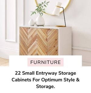 small entryway storage cabinets