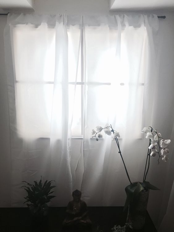 DIY faux window for windowless rooms