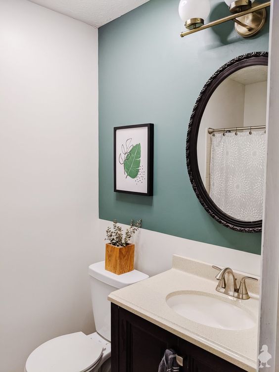 half accent wall
