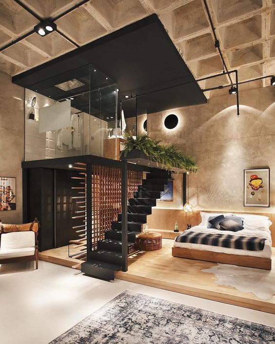 luxury industrial loft design